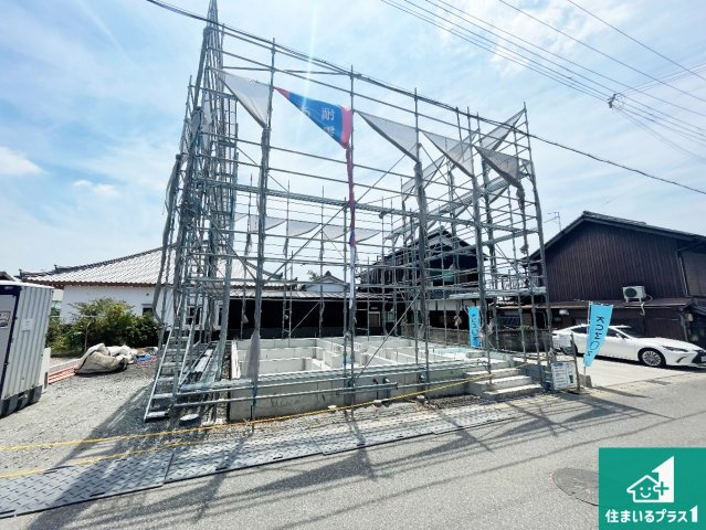 小野市東本町　第3　新築一戸建ての外観|周辺は落ち着いた街並みの住宅地！子育てがしやすい住環境です！まだ未完成ですが、現地でしかわからない事もございます。是非一度ご覧ください。