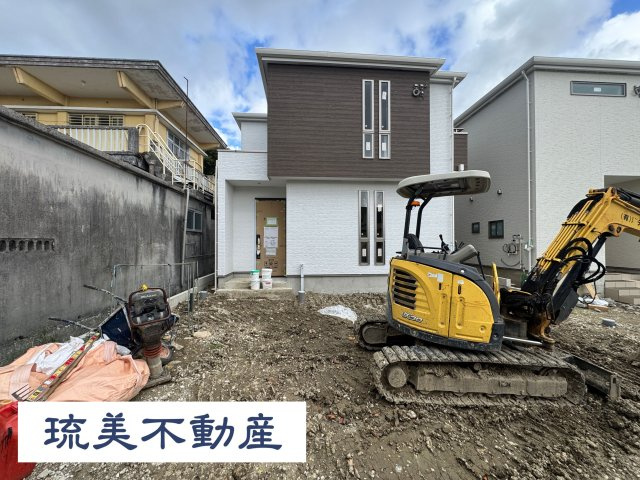 南城市大里稲嶺　2期（全2棟）1号棟の外観|※2026.8.10撮影♪