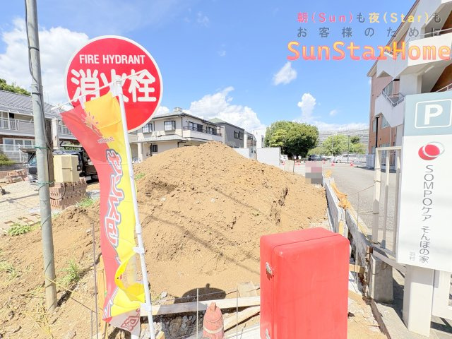 【サンスターホーム現地販売物件】羽村市栄町2丁目　オール電化新築戸建3号棟の外観