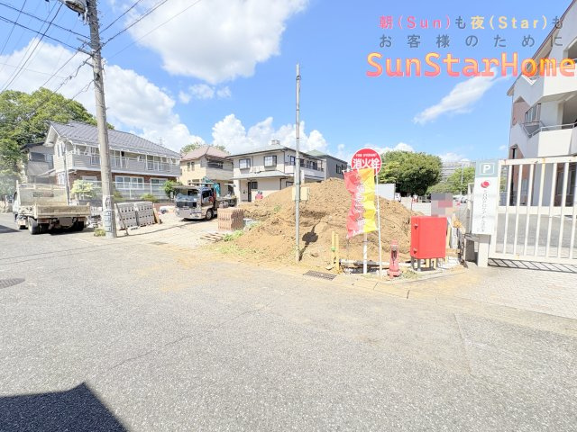 【サンスターホーム現地販売物件】羽村市栄町2丁目　オール電化新築戸建3号棟の外観