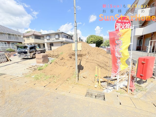 【サンスターホーム現地販売物件】羽村市栄町2丁目　オール電化新築戸建3号棟の外観