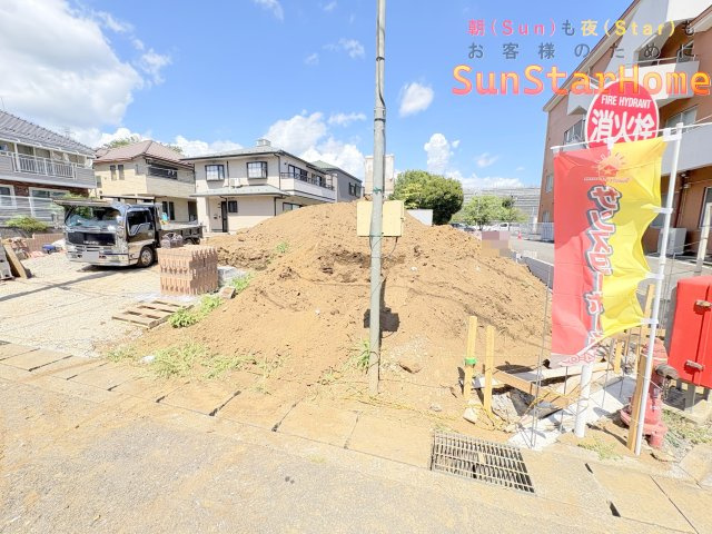 【サンスターホーム現地販売物件】羽村市栄町2丁目　オール電化新築戸建3号棟の外観