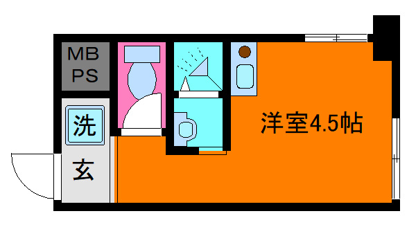 深江本町マンションの間取り