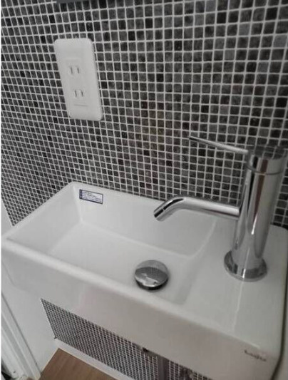 深江本町マンションの洗面所