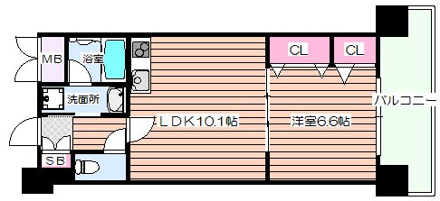 【間取り】 | ベリー海老江