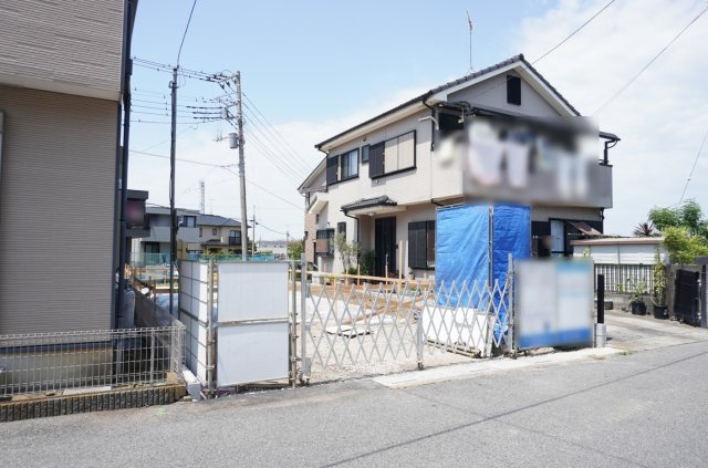 越谷市大字向畑 新築分譲住宅の外観