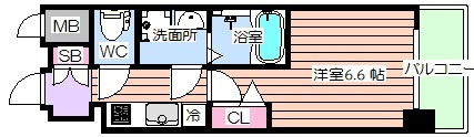 【間取り】 | エスリード阿波座レジデンス