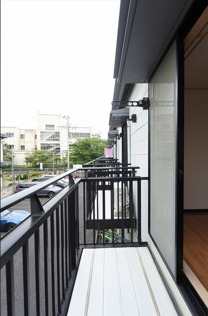久保田ハイツ1号館のバルコニー