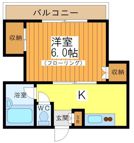 パステル下北沢の間取り