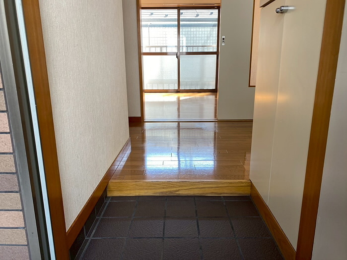 パステル下北沢の玄関