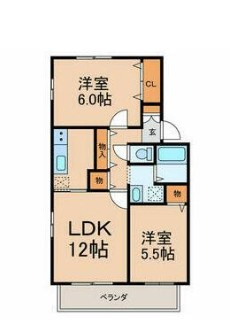 エントピアAの間取り