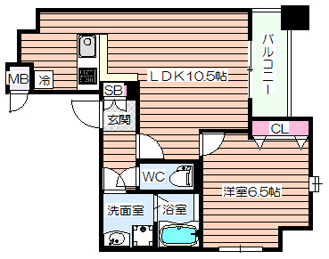 【間取り】 | FERIA BLDG
