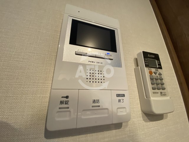 リアンカーサ長柄　豊仁小学校区のセキュリティ|リアンカーサ長柄　TVモニター付きインターホン