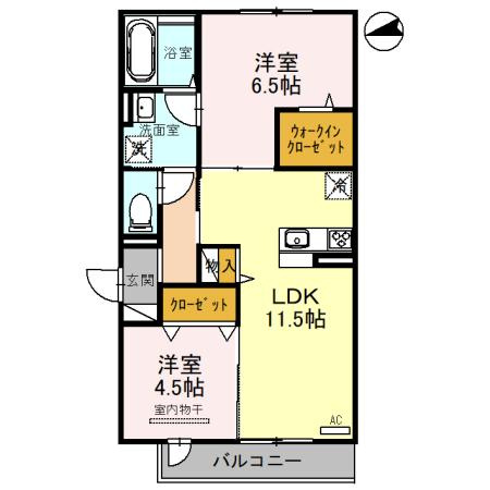 【間取り】 | ボースウィングス竹渕東