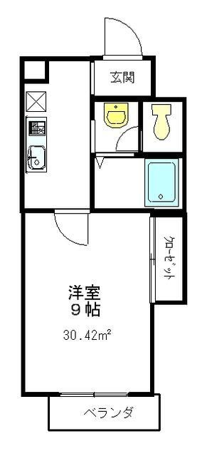 アルカサル御苑の間取り|間取りです