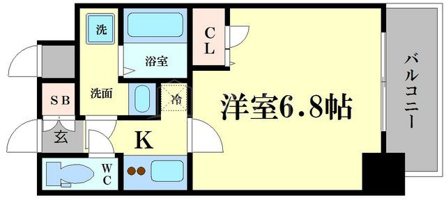 ルーエ本町の間取り