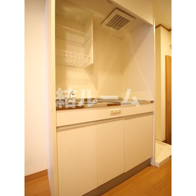 板橋区赤塚２丁目の賃貸マンションのキッチン