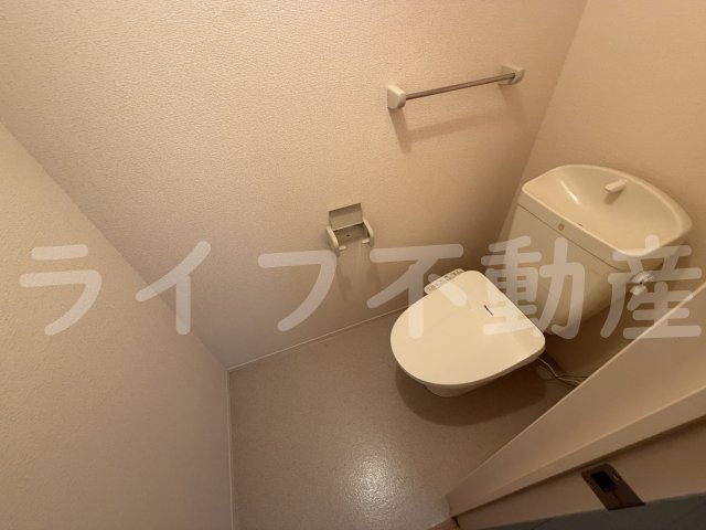 ピンブルコートのトイレ