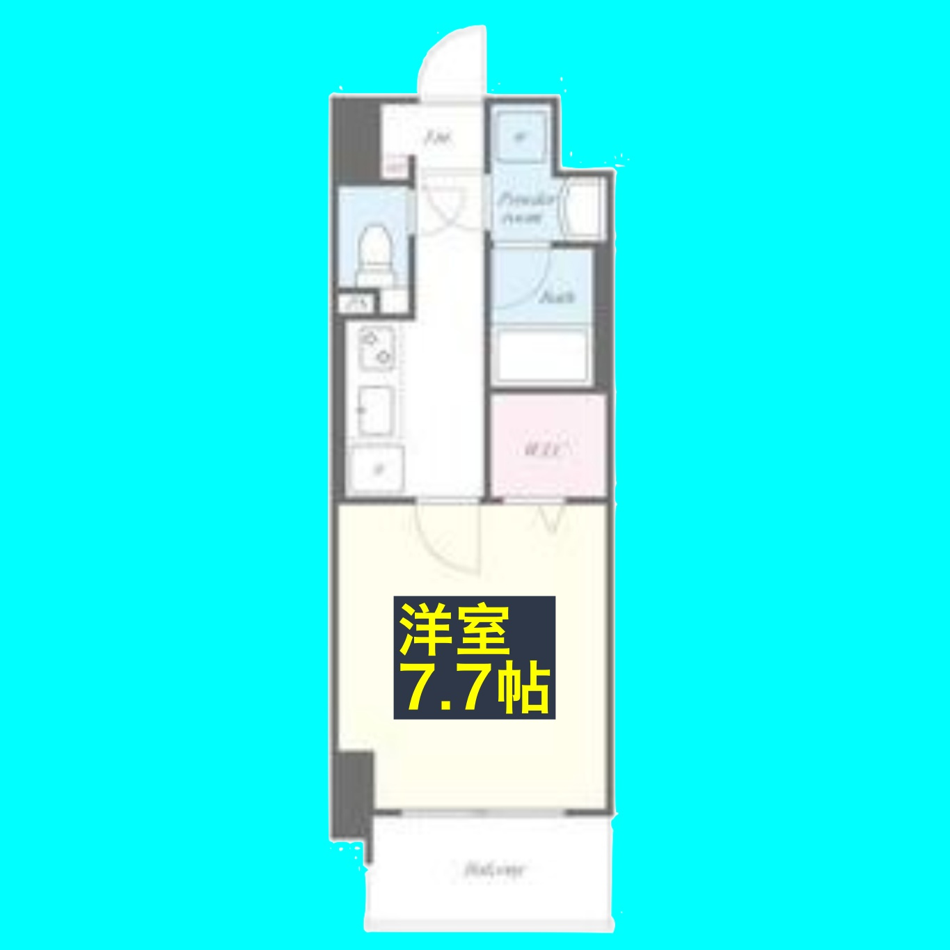 ソレアード(中川区)の間取り