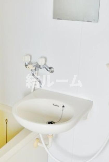 板橋区赤塚３丁目の賃貸マンションの洗面所