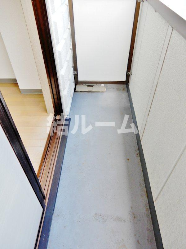 板橋区赤塚３丁目の賃貸マンションのバルコニー