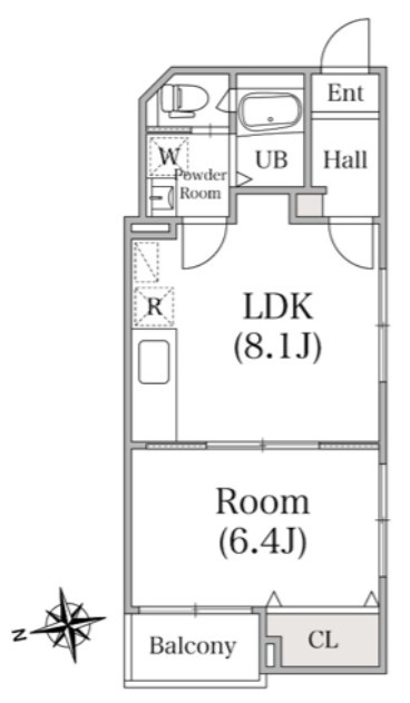 ベイホーム市川の間取り
