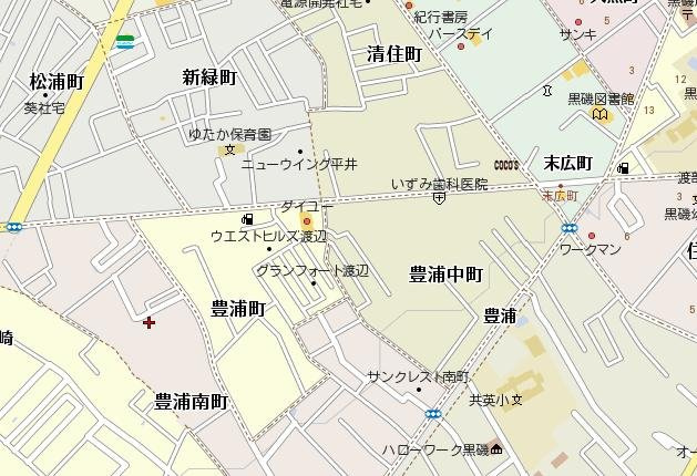 【地図】 | ツインヒルズB棟