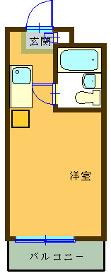 杉並区方南１丁目マンションの間取り
