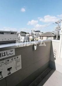 豊島区高松２丁目のアパートのバルコニー|別号室参考写真