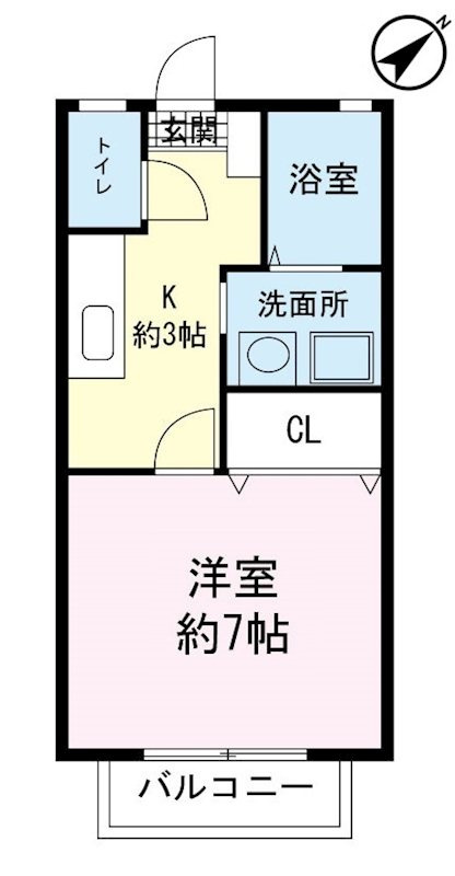 マーメゾン常盤の間取り