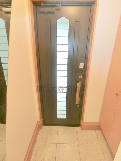 池上7丁目戸建の玄関