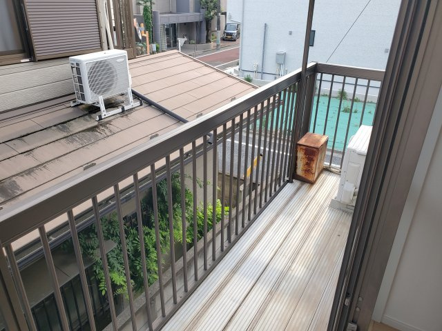 コーポ大井のバルコニー|バルコニー付きです