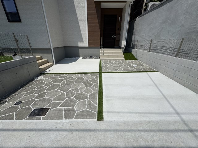 神戸市須磨区白川台2丁目　新築戸建の庭
