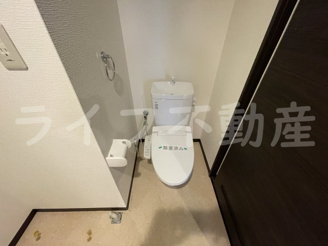 第10美和マンションのトイレ|落ち着いたトイレです