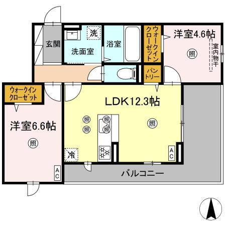 【間取り】 | ル　コンテ