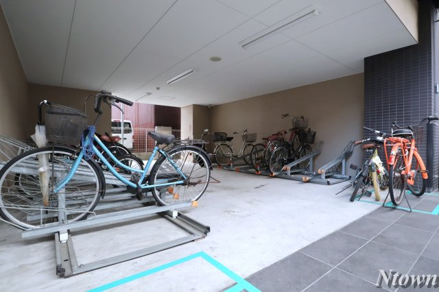 【その他共用部分】 | エステムコート名古屋新栄アクシス | 駐輪場です。