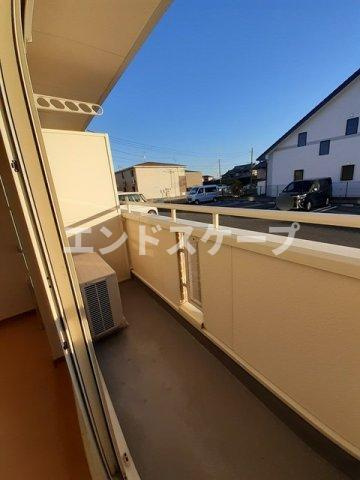 プラシードのバルコニー|高崎、前橋のお部屋探しはエンドスケープまで！お客様の理想お聞かせ下さい♪