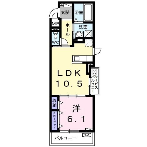 【間取り】 | クオーレＤ