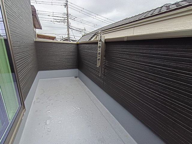LiGNAGE NEX-G 高崎石原町01期 1号棟のバルコニー|現地撮影