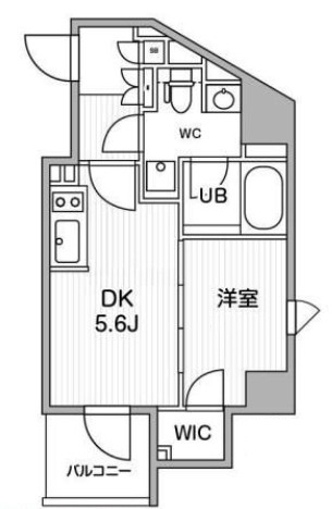 ・ALTERNA押上の間取り|間取りです。