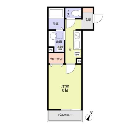 【間取り】 | パラスト　ドルフ