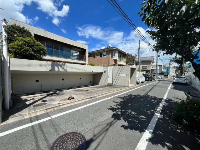 世田谷区代沢　建築条件なし売地の外観