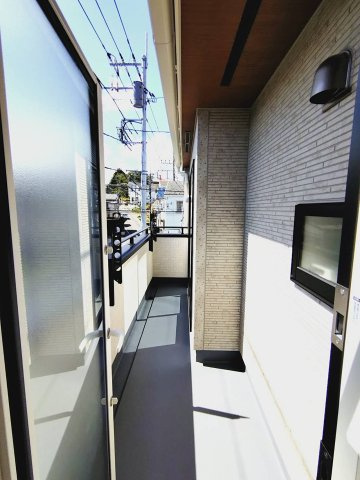新築戸建のバルコニー