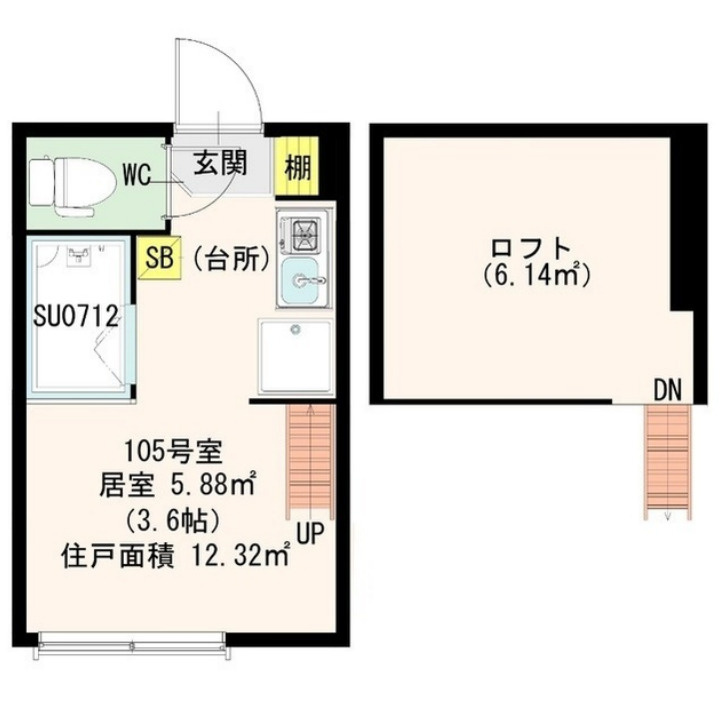 CERESIA神楽坂の間取り