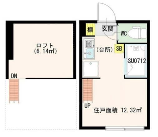CERESIA神楽坂の間取り