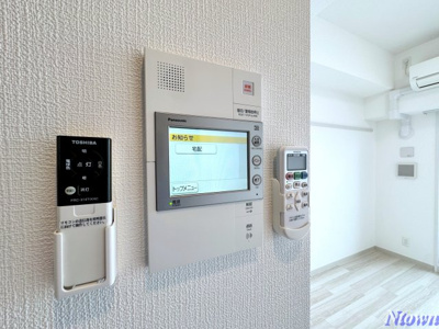 【セキュリティ】 | エステムコート名古屋新栄アクシス | モニター付きです。