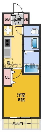 【間取り】 | エステムコート名古屋新栄アクシス | 間取りです。
