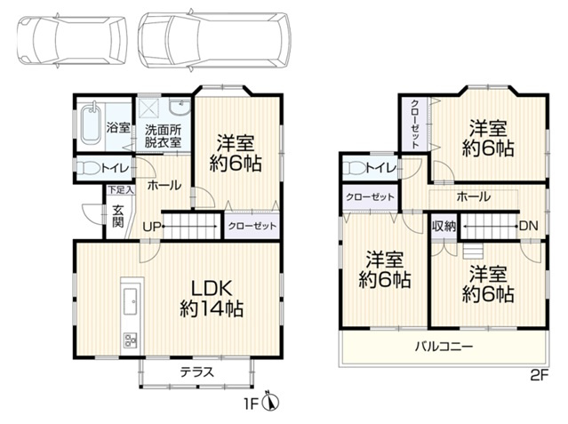 明石市大久保町大窪の間取り