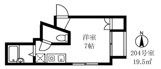 ＴＡＮＡＢＥの間取り