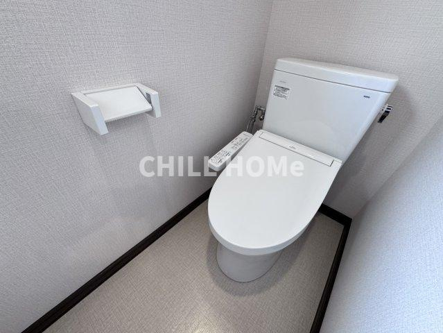 城東町４丁目貸住宅　２Ｆのトイレ|当社、チルホームのHPもご覧ください(^^)/物件情報多数♪
